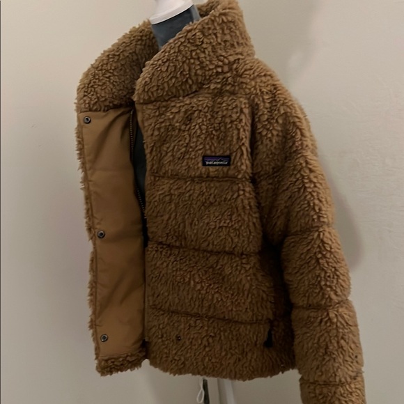 Patagonia Women’s Brown Sherpa Jacket, Medium - Picture 11 of 12